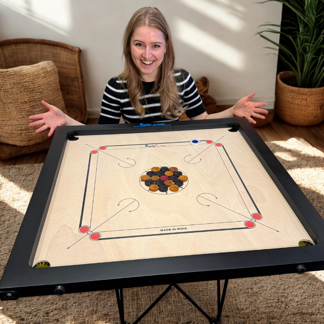 Precise prof Carrom - Ama-One 8 mm - 12 kg. - compleet - Toernooi geschikt