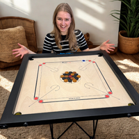 Precise prof Carrom - Ama-One 8 mm - 12 kg. - compleet - Toernooi geschikt