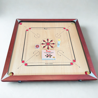 Precise Carrom Bord - Original 6 kg. 9mm Profi -  Nr.1 Carrom Manufacturer - Incl. draagtas