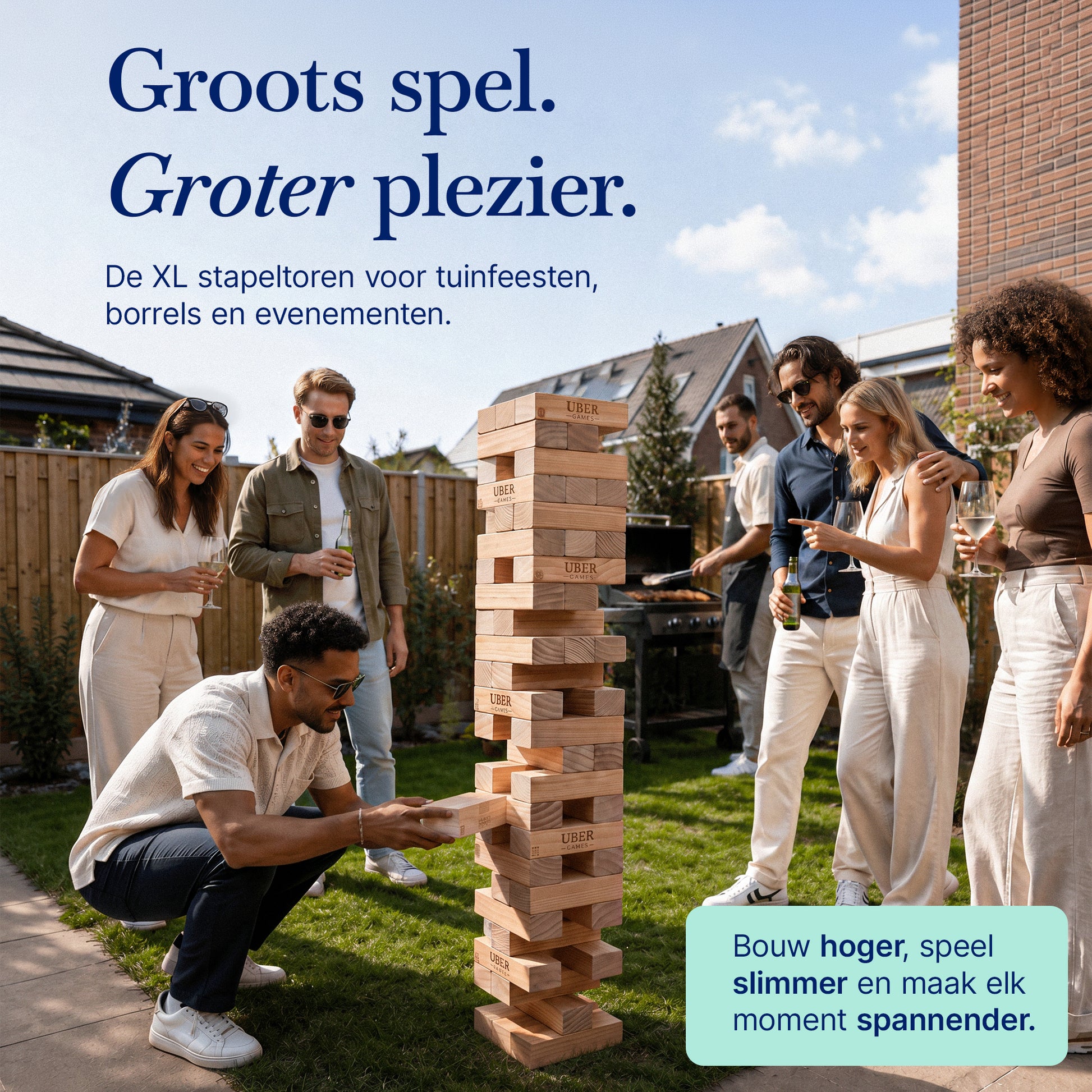 Mega XL Stapeltoren tot 200 cm hoog