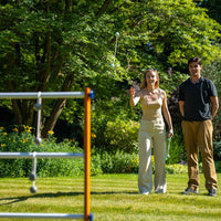 Prof. Laddergolf Spinladder Set - Zwart / Wit - Echte Golf Bolas - in luxe tas