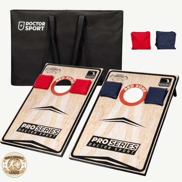 Dr Sport - Cornhole Pro Series - Double Board 90 x 60cm Set met 8 Bean Bags en Draagtas