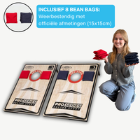 Dr Sport - Cornhole Pro Series - Double Board 90 x 60cm Set met 8 Bean Bags en Draagtas