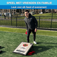 Dr Sport - Cornhole Pro Series - Double Board 90 x 60cm Set met 8 Bean Bags en Draagtas