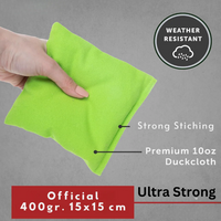 DOCTOR Sport Cornhole Bean Bags 8 stuks (4+4) – 15x15 cm – 400 g – All-weather