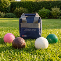 Croquet Ballen 340 g 2e Kleuren