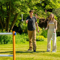 Prof. Laddergolf Spinladder Set - Zwart / Wit - Echte Golf Bolas - in luxe tas