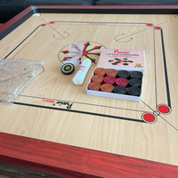 Precise Carrom - Original 6 kg. 9mm Profi -  Nr.1 Carrom Manufacturer - Incl. draagtas