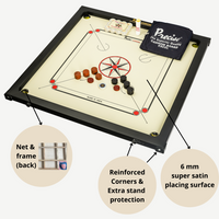 Precise Carrom - Original 8kg.- 6mm Chroma Excel - Nr.1 Carrom Manufacturer