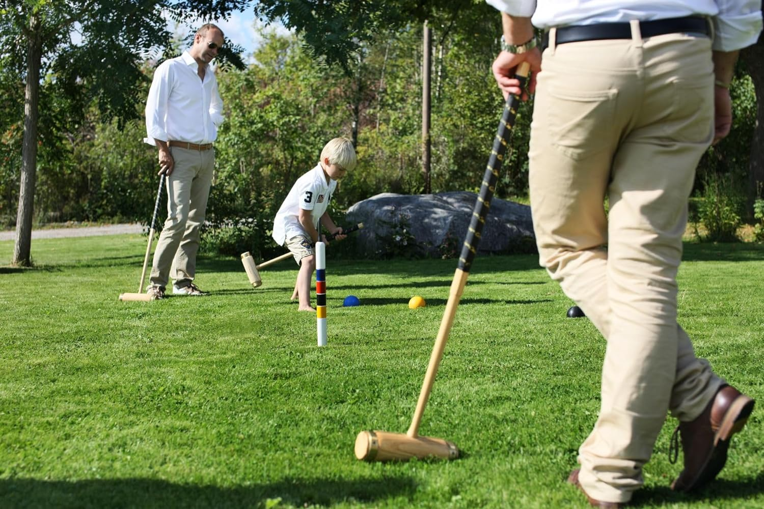 Executive Croquet Set - 4 Spelers - England Original