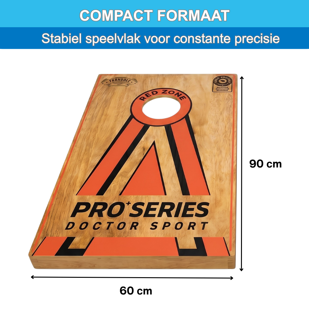 Cornhole Pro+ Set 90x60 cm