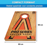 Cornhole Pro+ Set 90x60 cm