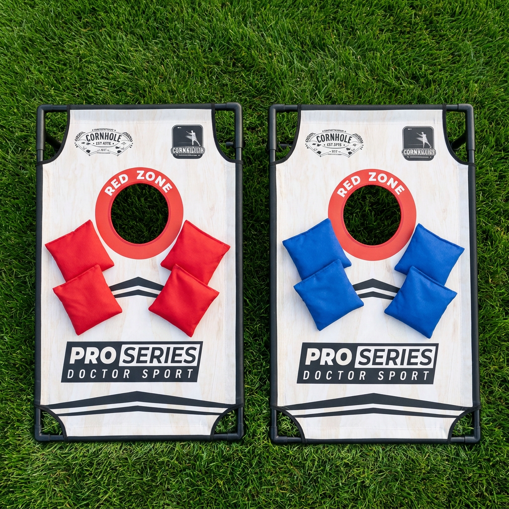 PVC Cornhole Set 90x60 cm