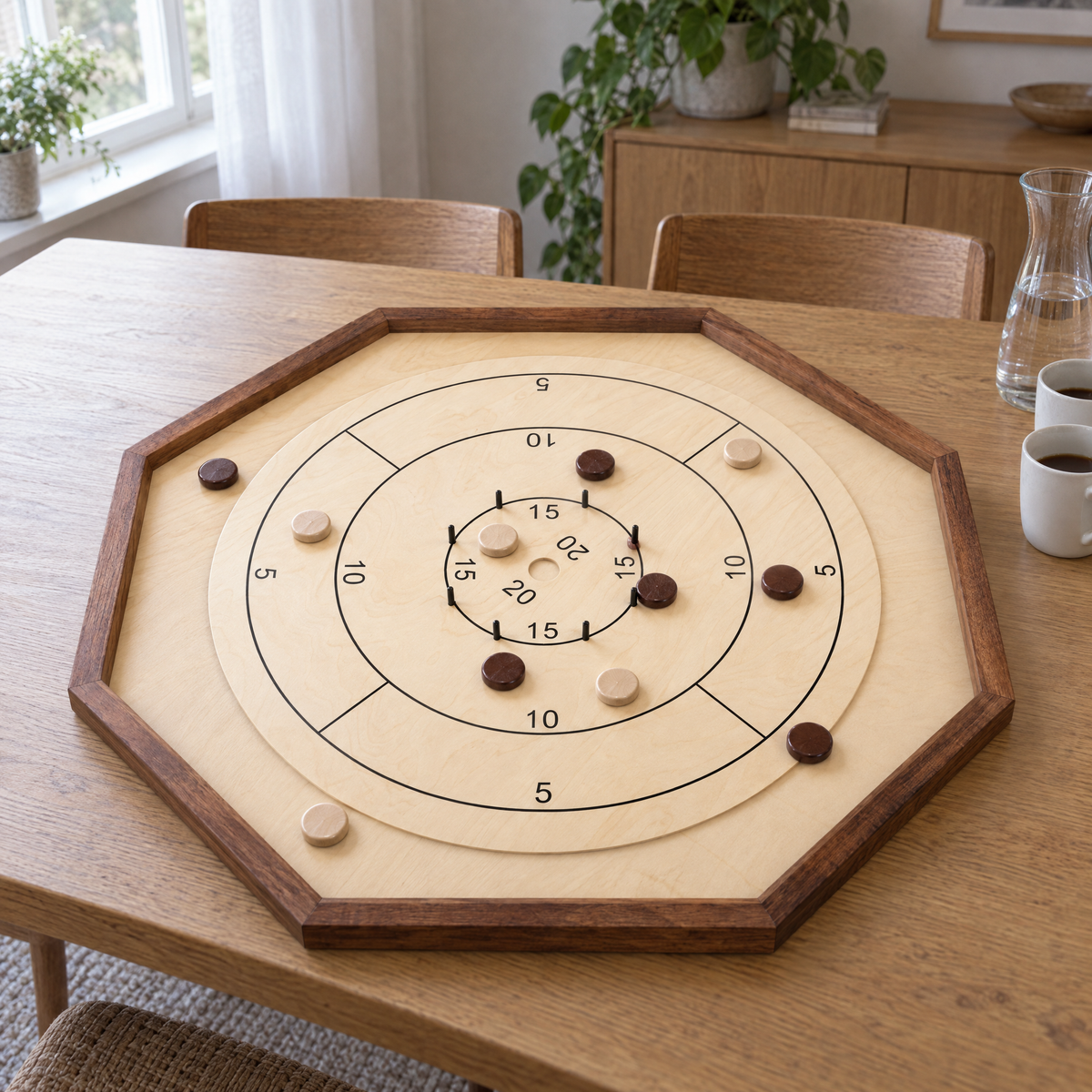 Crokinole 69x69 cm