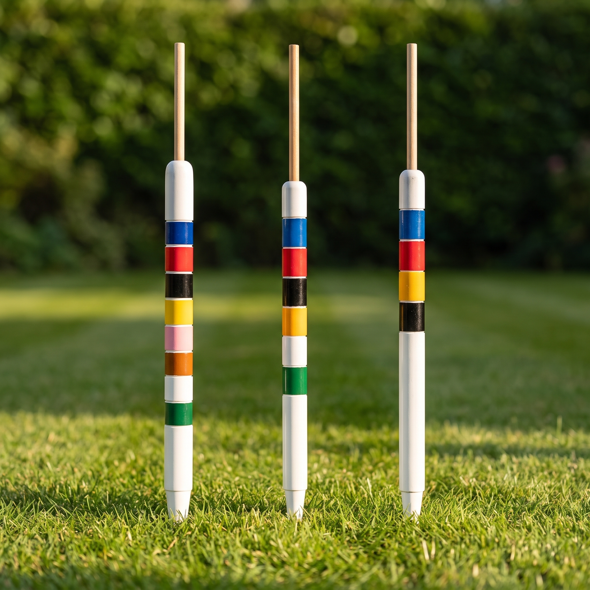 Croquet Eindpaal