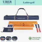 Laddergolf Set Rood/Blauw