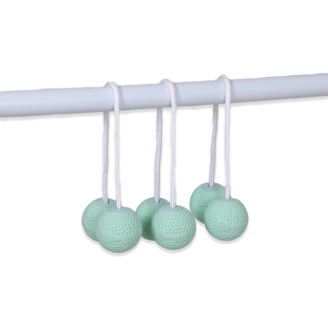 Ladder Golf Bolas - Set van 6 Soft Bolas (2x3) - Turquoise & Blauw - Inclusief tas