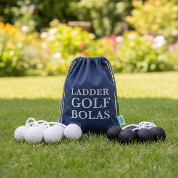 Laddergolf Soft Bolas Zwart/Wit