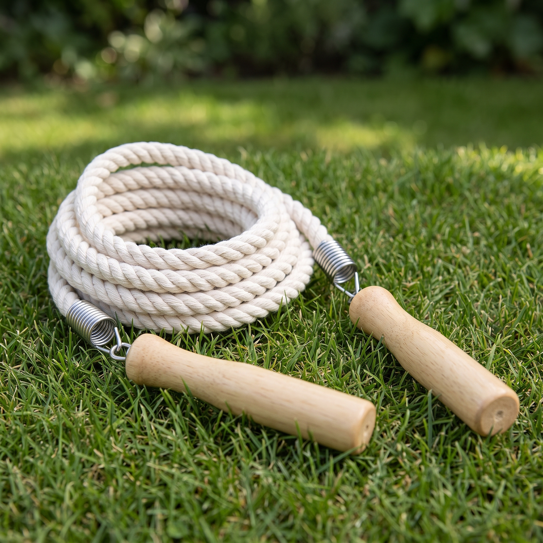 Springtouw Houten Handvatten