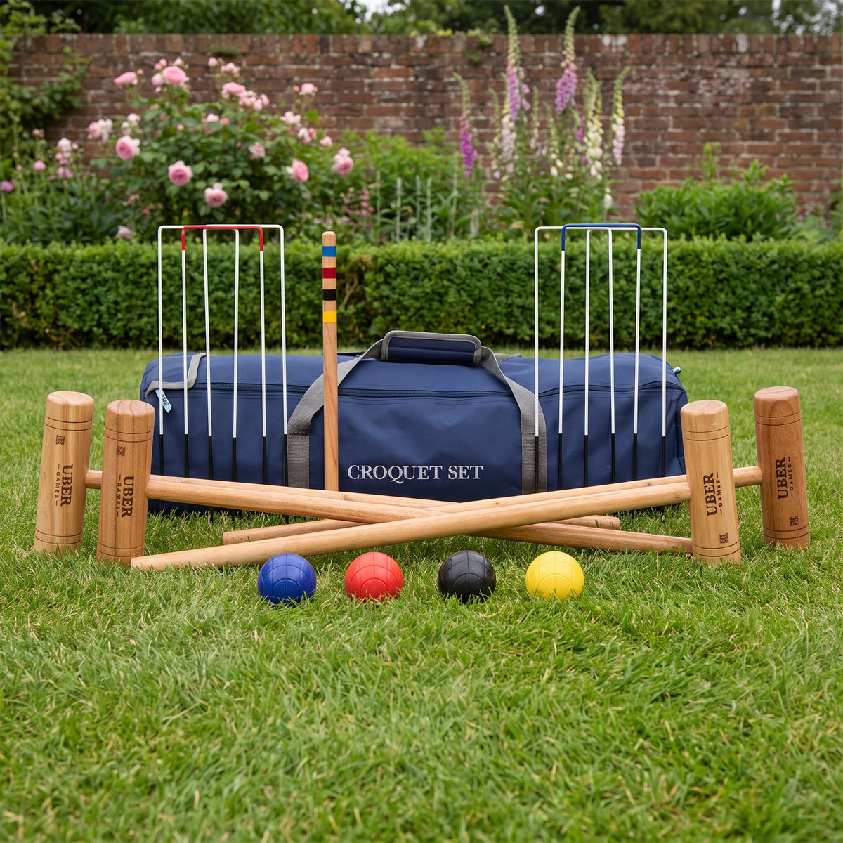Classic Croquet Set - 4 Persoons