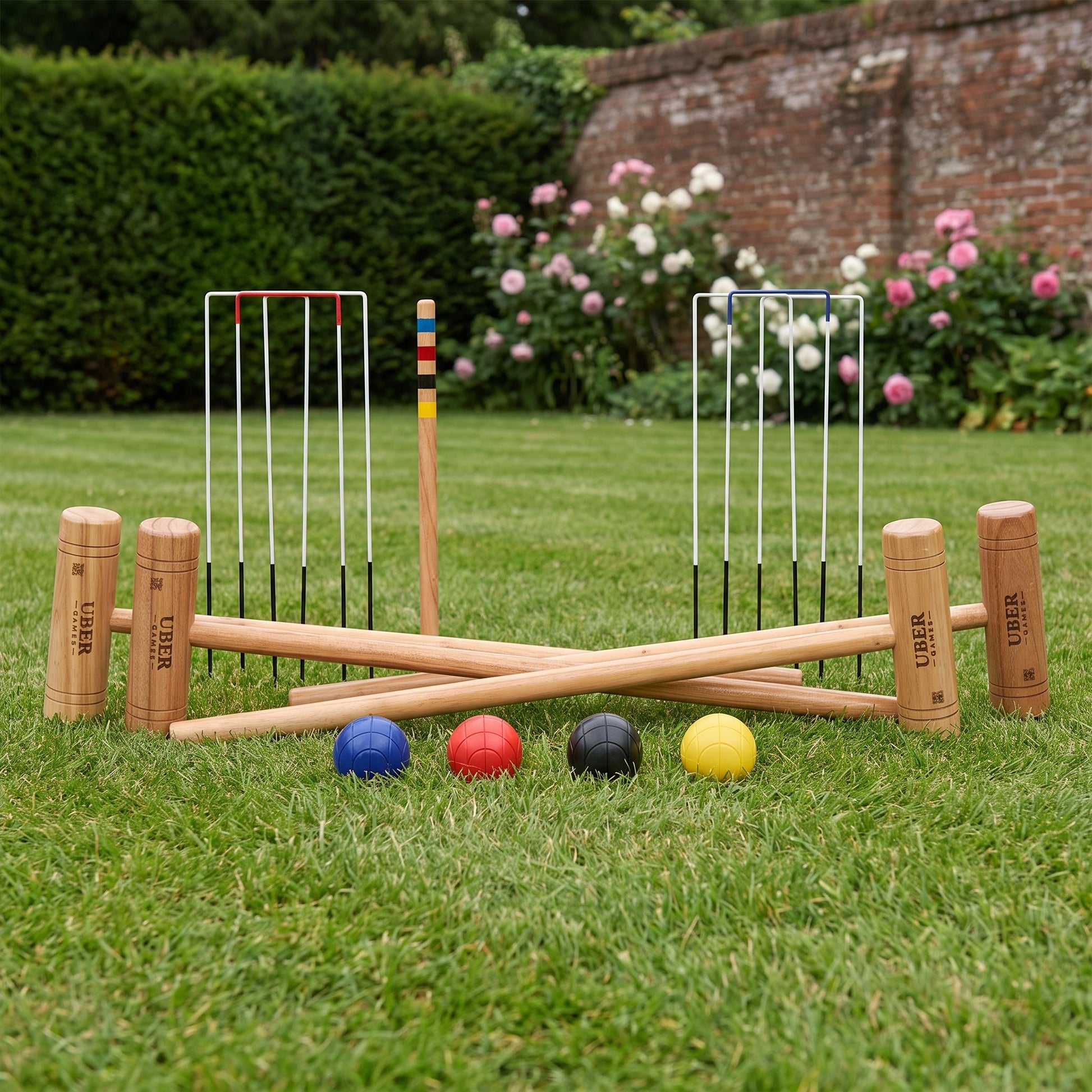 Classic Croquet Set - 4 Persoons