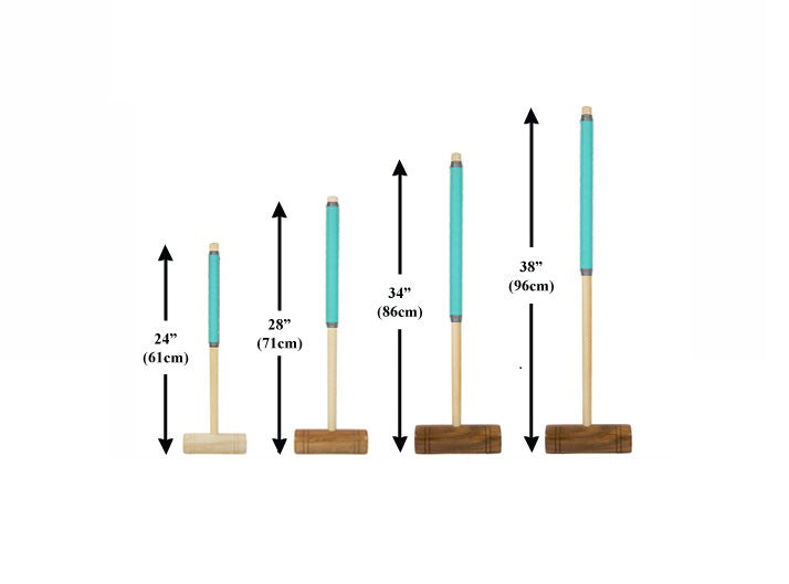 Familie Croquet Spel - 6 Spelers - Hardhout uit India - Designed England - Poortenspel