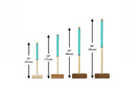 Familie Croquet Spel - 6 Spelers - Hardhout uit India - Designed England - Poortenspel