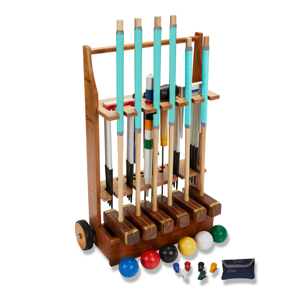 Championship Croquet Spel - 6 Spelers - England Original