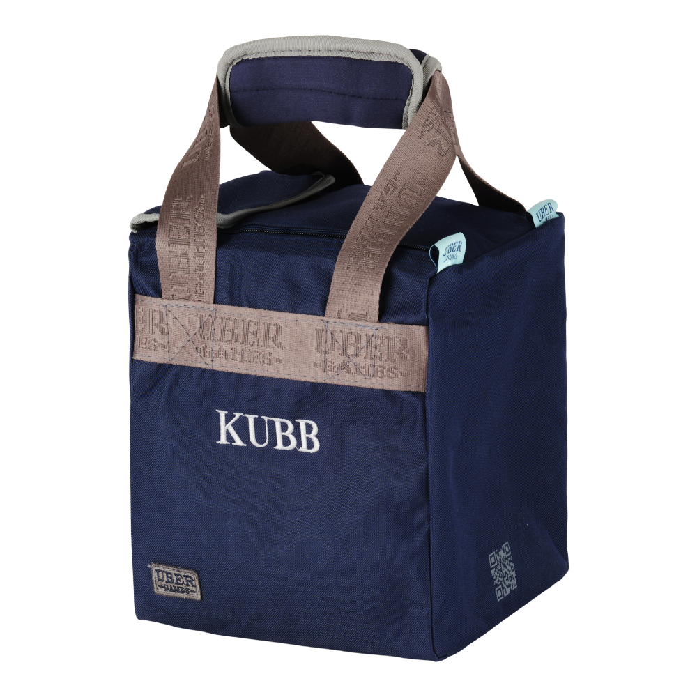 Kubb - Compact Set - ECO Hardhout - Inclusief Stevige Tas