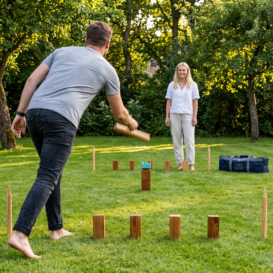 Uber Kubb Set