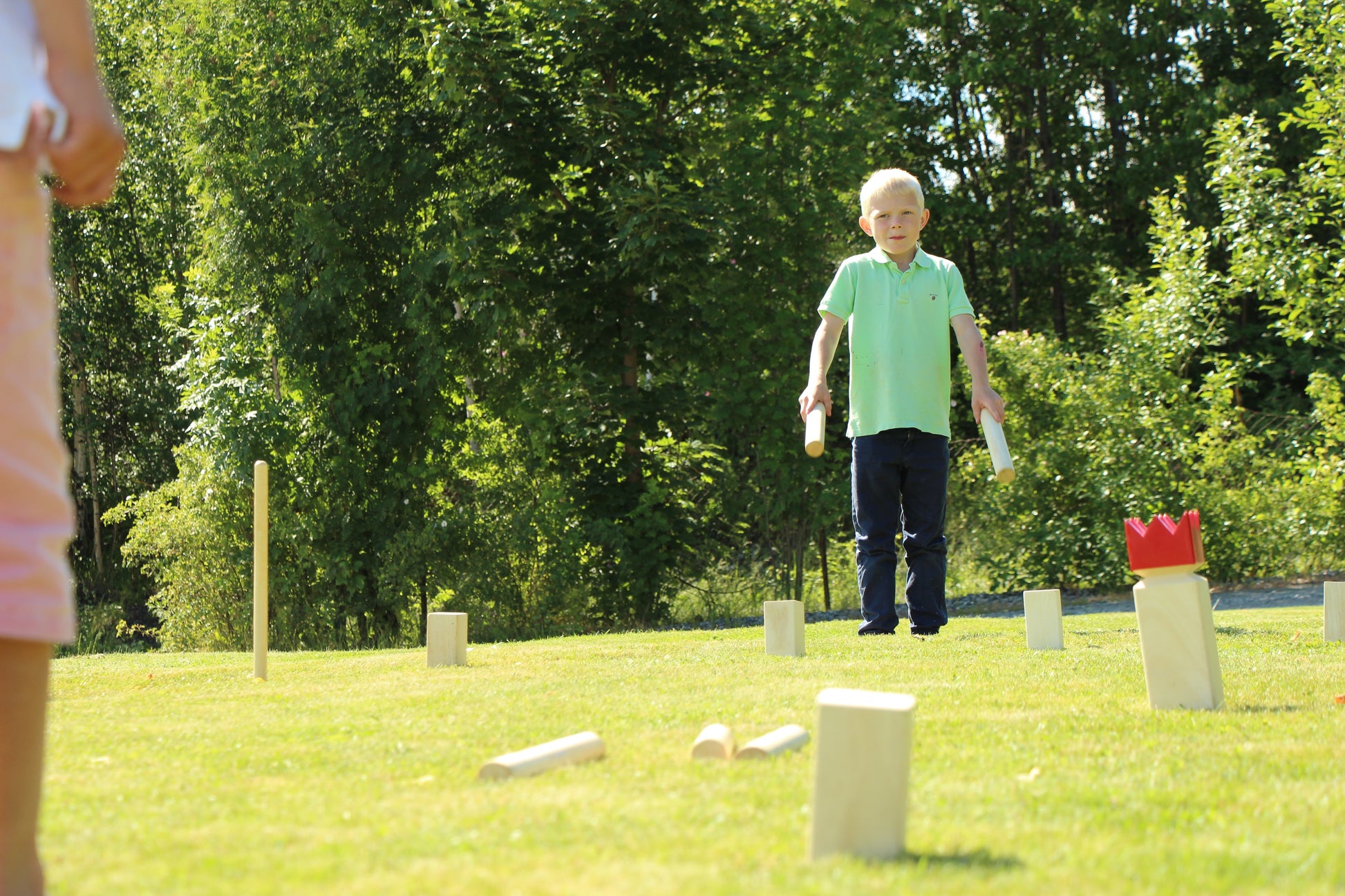 Uber Kubb - Officiele Set - ECO Hardhout - Inclusief Tas