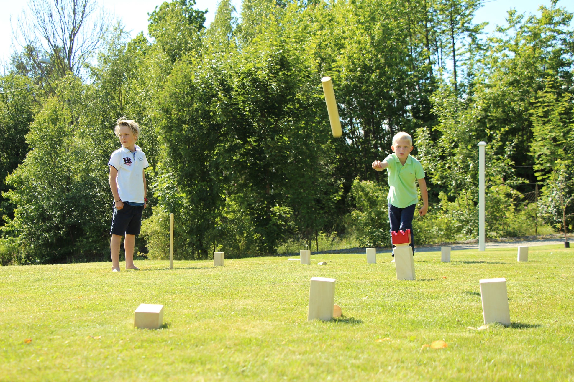 Uber Kubb - Officiele Set - ECO Hardhout - Inclusief Tas