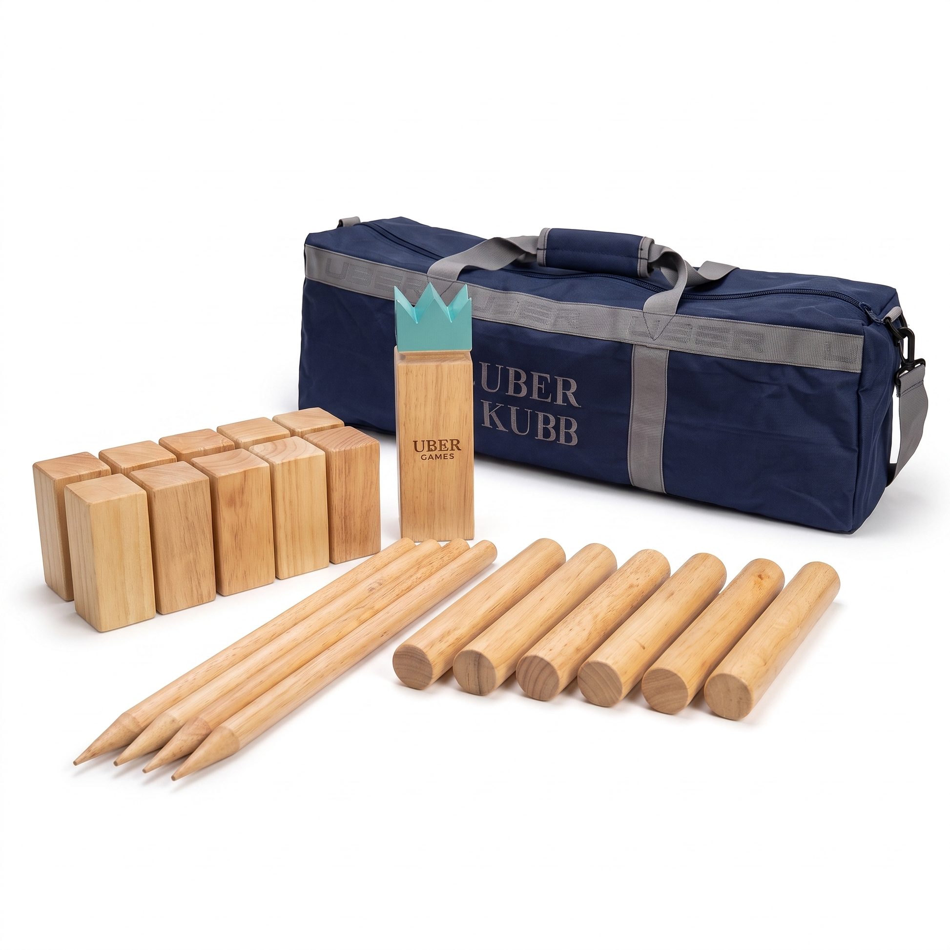Uber Kubb Set – Ongelakt