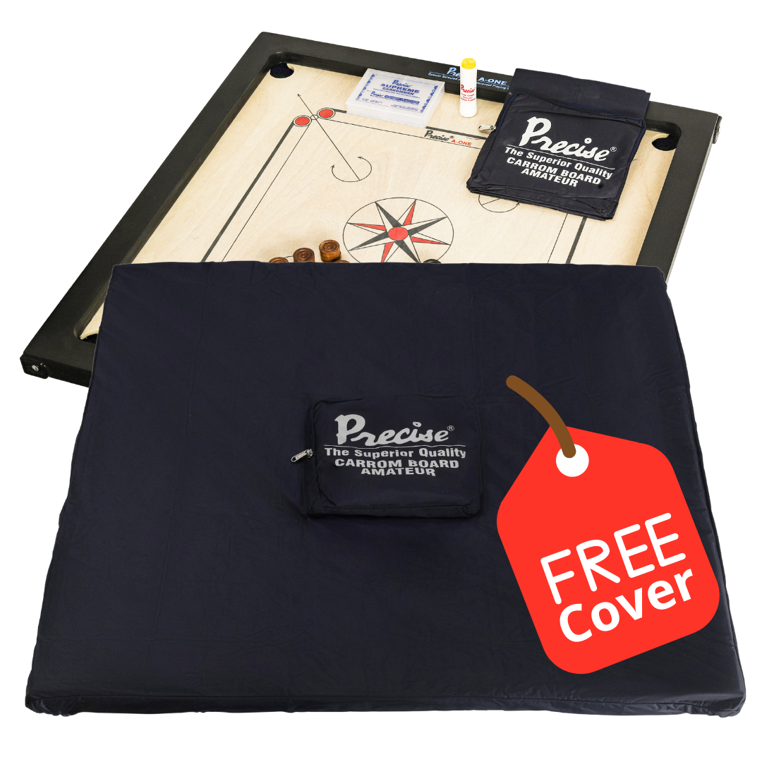 Precise prof Carrom - Ama-One 8 mm - 12 kg. - compleet - Toernooi geschikt