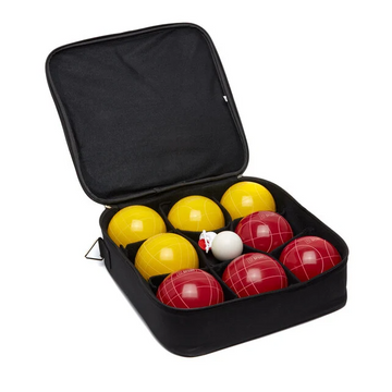 Bocce (als bowls en petanque) - Profi 10 cm - 8 kg in mooie draagtas