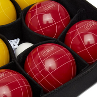 Bocce (als bowls en petanque) - Profi 10 cm - 8 kg in mooie draagtas