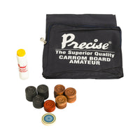 Precise prof Carrom - Ama-One 8 mm - 12 kg. - compleet - Toernooi geschikt