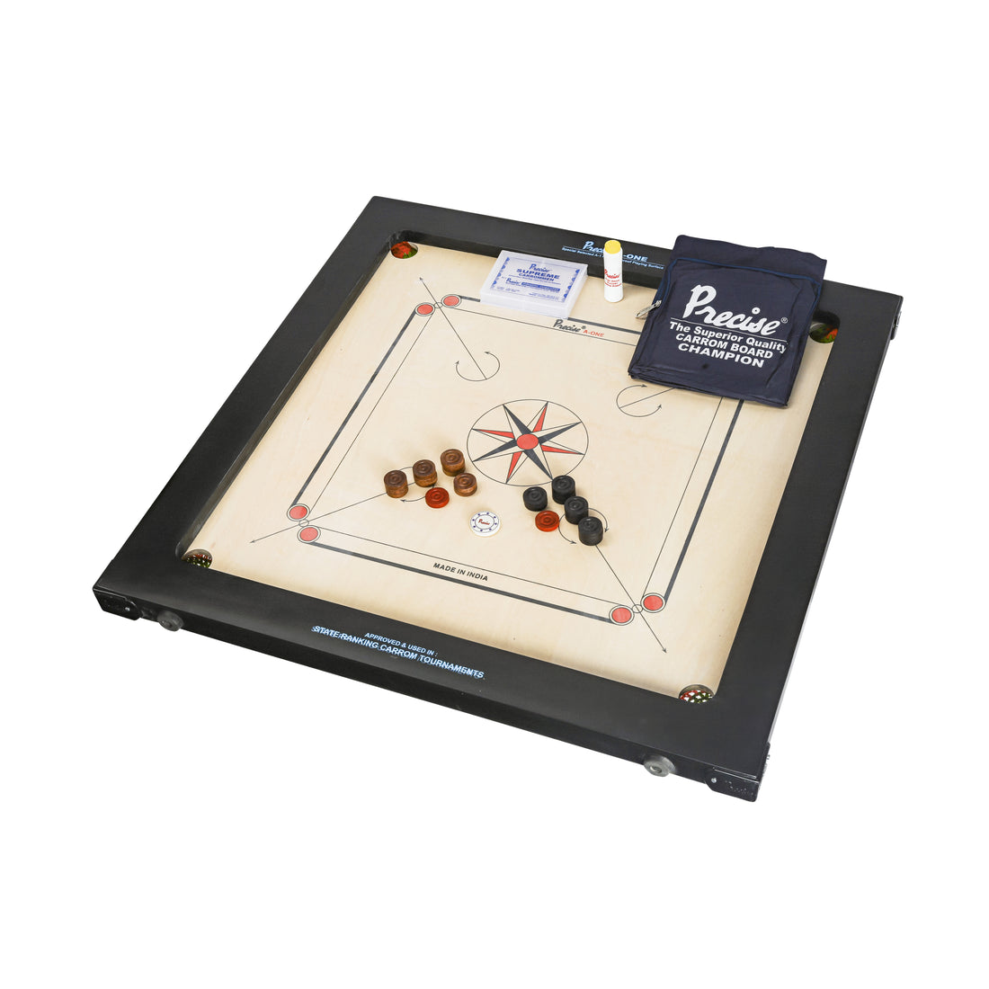 Champion Precise prof. Carrom - Ama-One 12 mm - 16 kg. - compleet - Toernooi geschikt