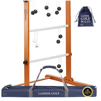 Prof. Laddergolf Spinladder Set - Diverse Kleuren - Echte Golf Bolas - in luxe tas