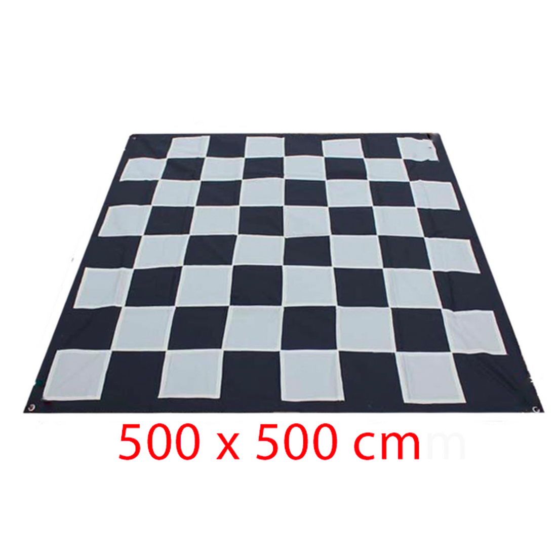 XXL Nylon Speelmat 500x500cm - Inclusief pinnen en opbergtas