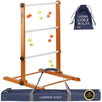 Prof. Laddergolf Spinladder Set - Diverse Kleuren - Echte Golf Bolas - in luxe tas