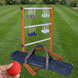 Profi Laddergolf Set met Soft Bolas