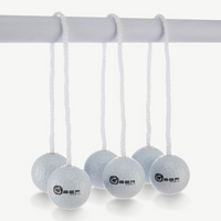 Prof. Laddergolf Spinladder Set - Zwart / Wit - Echte Golf Bolas - in luxe tas