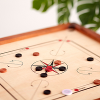 Premium Carrom Board Set - 7 KG - 74 x 74cm - ECO Hardhout - Carrom Board exclusive