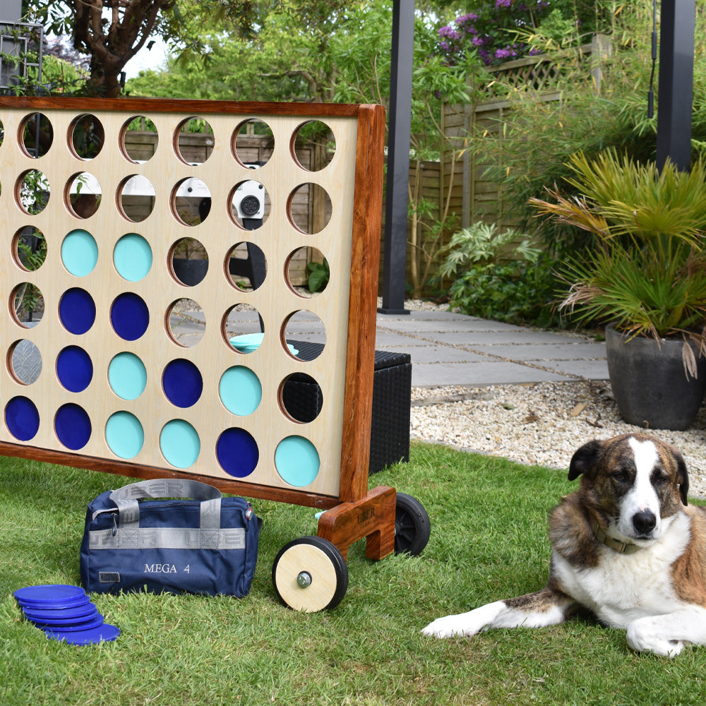 Mega 4 op een rij - ECO Essenhout - 115x80 cm - Made in India
