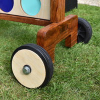 Giga Groot 4 op een rij - ECO Essenhout - 83x63cm - Made in India