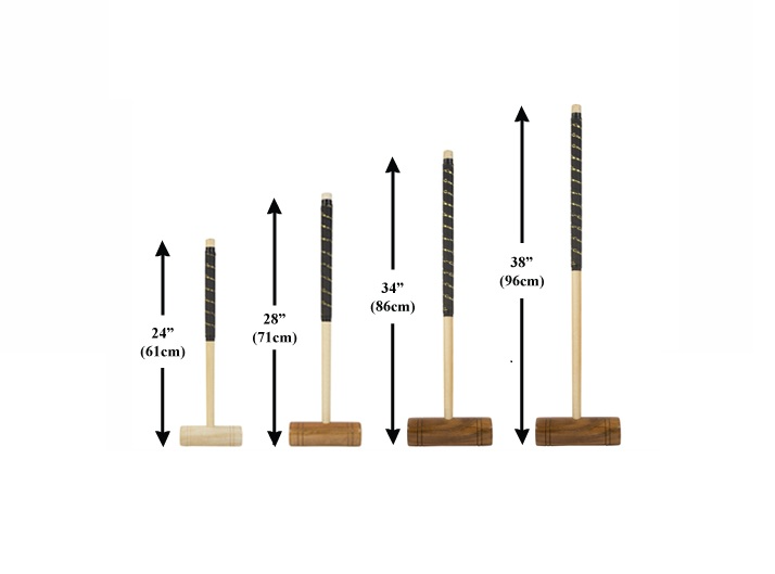 Familie Croquet Spel - 6 Spelers - Hardhout uit India - Designed England - Poortenspel