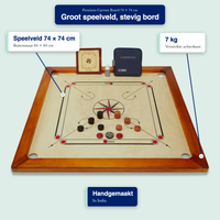 Premium Carrom Board 74x74 cm