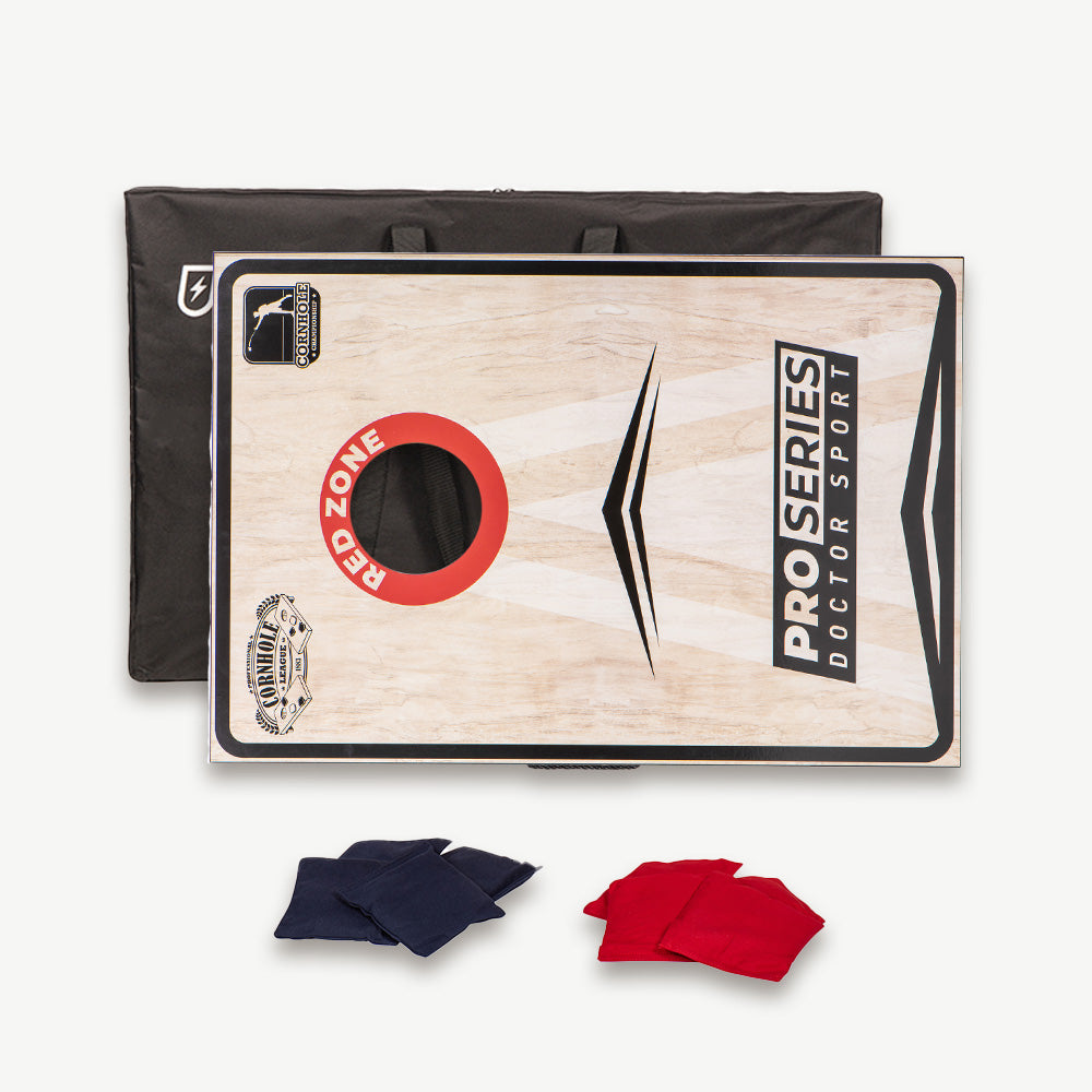 Dr Sport - Cornhole Pro Series - 120 x 60cm Set met 8 Bean Bags en Draagtas