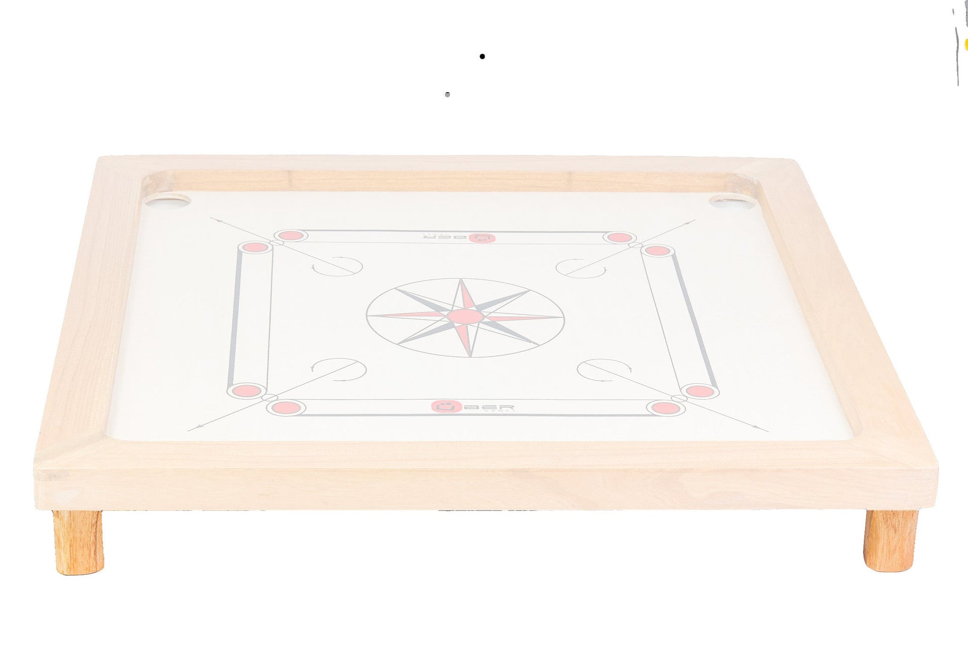 Carrom bord houten poten - 4 stuks - 5 x 3 cm - om je bord te verhogen